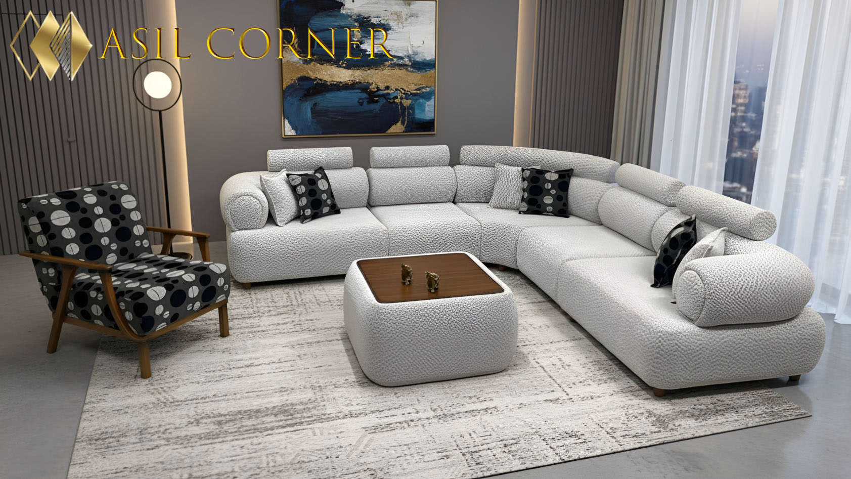 Asil Corner Set