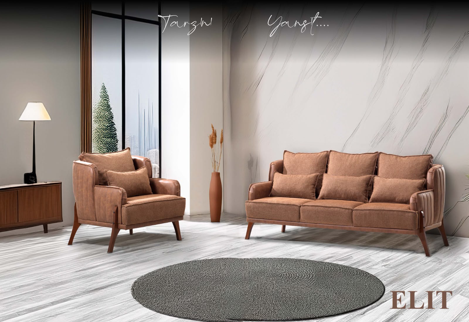 Elit Sofa Set