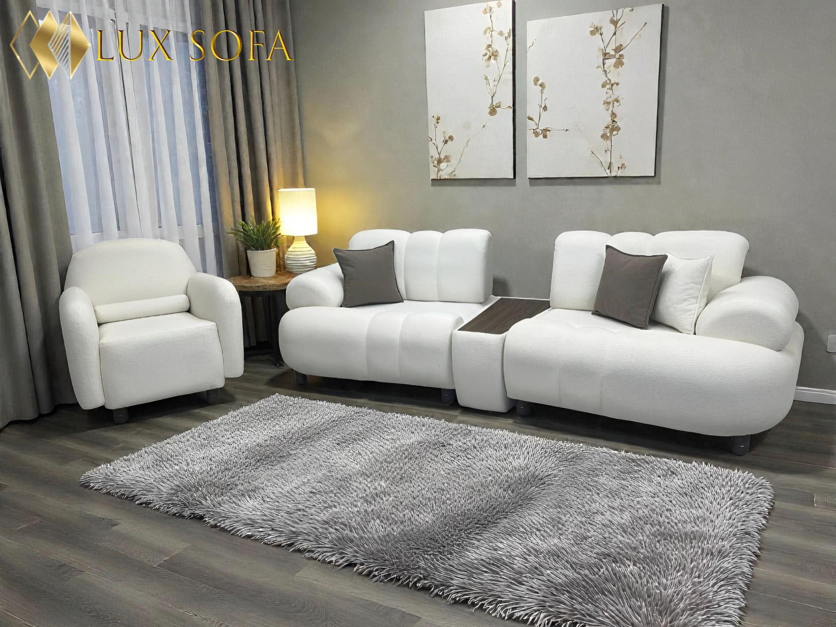 Lux Sofa Set