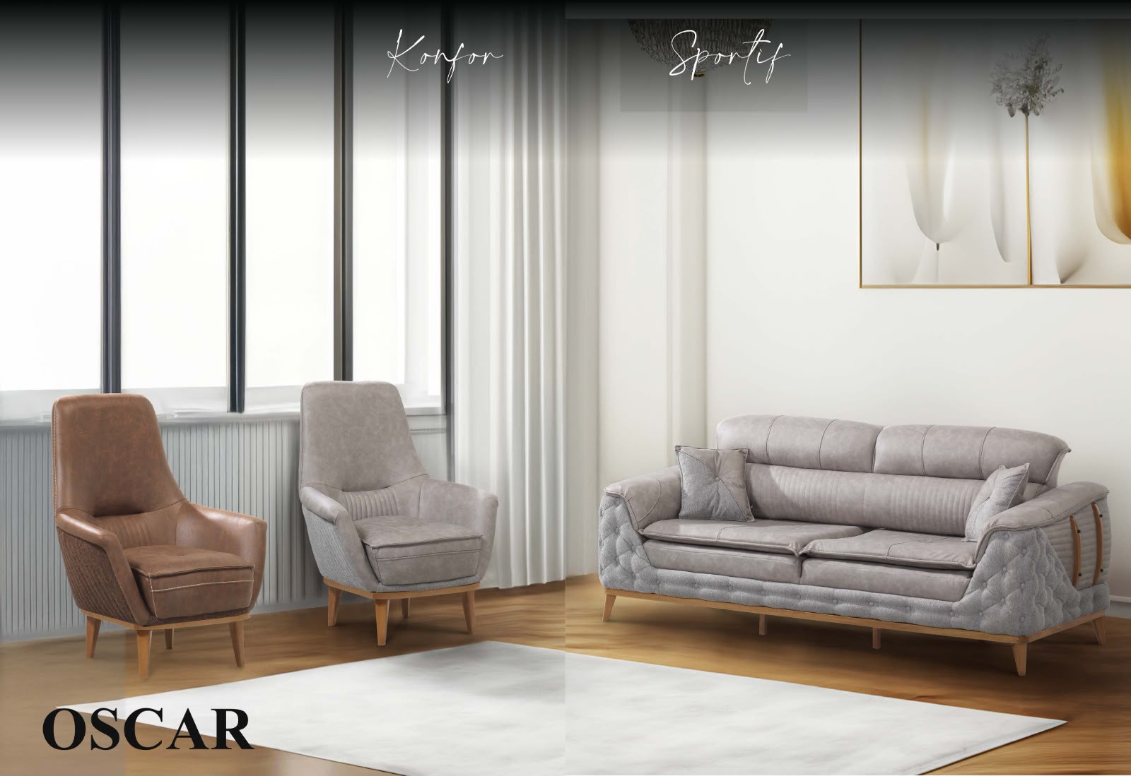 Oscar Sofa Set